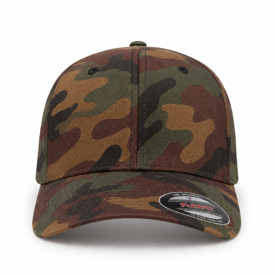 Flexfit Premium Stretch Fit Baseball Cap - Camouflage