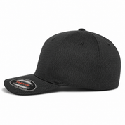 Flexfit Premium Blank Stretch Fit Athletic Mesh Baseball Cap - Black - Product Image