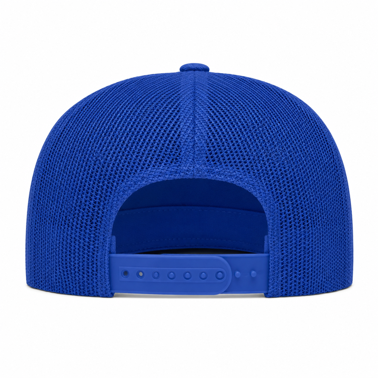 YP Classics Premium Blank Adjustable Trucker Snapback Hat - Royal Blue - Product Image