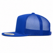 YP Classics Premium Blank Adjustable Trucker Snapback Hat - Royal Blue - Product Image