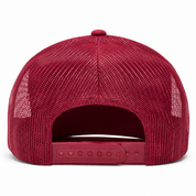 YP Classics Retro Blank 6-Panel Adjustable Trucker Snapback Hat - Maroon