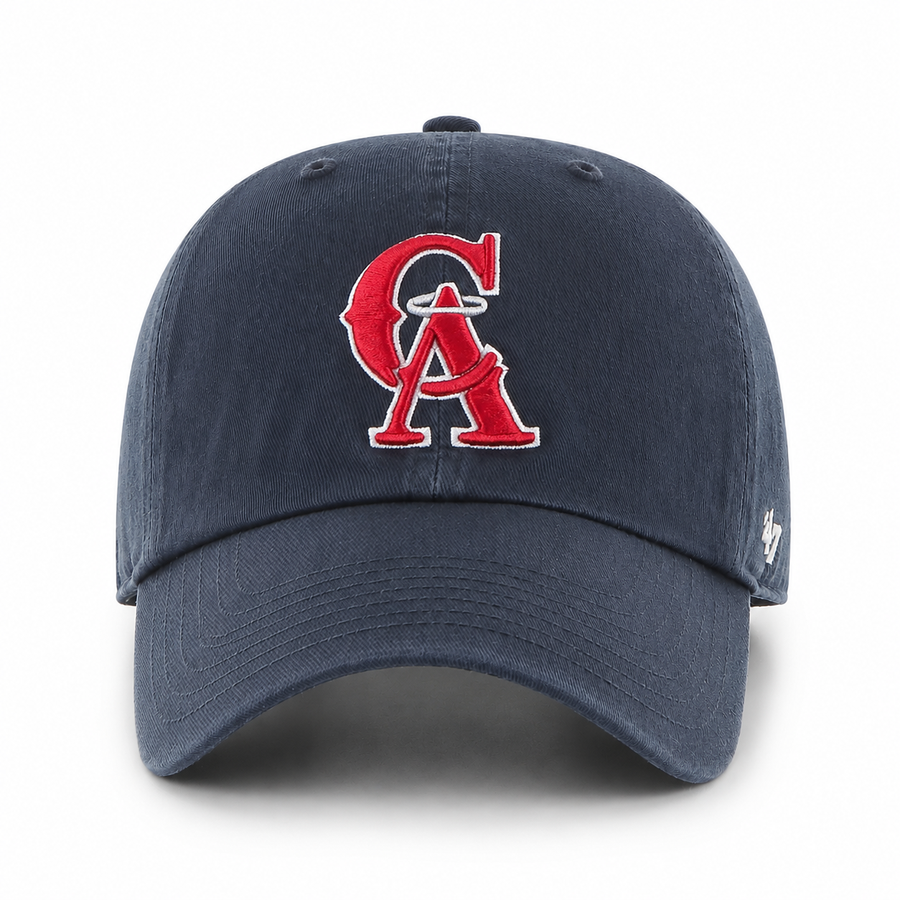 Los Angeles Angels CA '47 Brand Clean Up Adjustable Dad Cap - Navy - Product Image