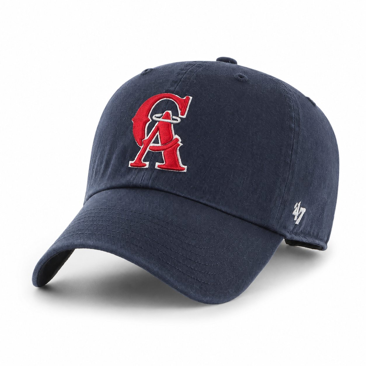 Los Angeles Angels CA '47 Brand Clean Up Adjustable Dad Cap - Navy - Product Image