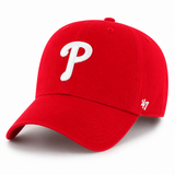 Philadelphia Phillies '47 Brand Clean Up Adjustable Dad Cap - Red