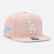 Los Angeles Dodgers '1988 World Series' '47 Brand Captain Adjustable Snapback - Pink - Product Image