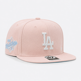 Los Angeles Dodgers '1988 World Series' '47 Brand Captain Adjustable Snapback - Pink