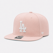 Los Angeles Dodgers '1988 World Series' '47 Brand Captain Adjustable Snapback - Pink - Product Image