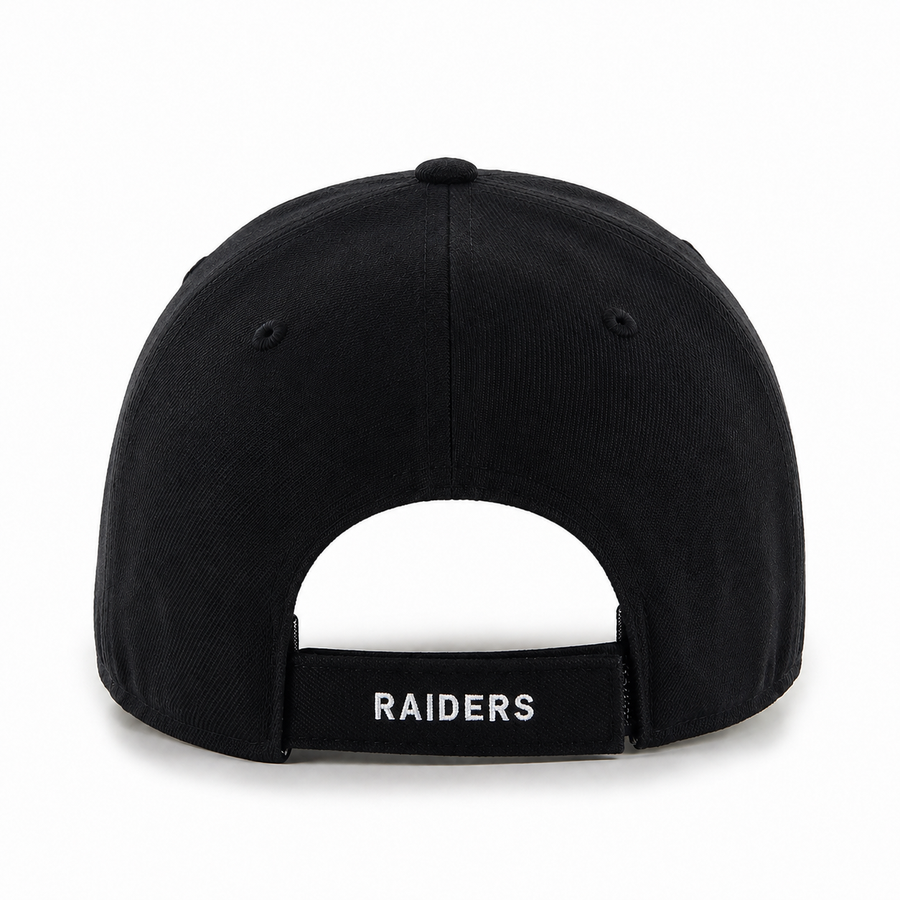 Las Vegas Raiders '47 Brand MVP Adjustable Baseball Cap - Black - Product Image
