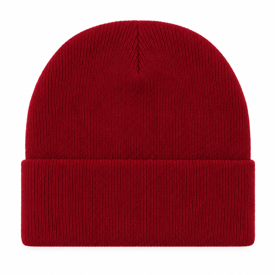 Las Vegas Raiders '47 Brand Cuff Knit Beanie - Wine - Product Image