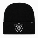 Las Vegas Raiders '47 Brand Cuff Knit Beanie - Black