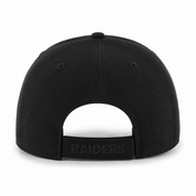 Las Vegas Raiders '47 Brand MVP Adjustable Baseball Cap - All Black - Product Image