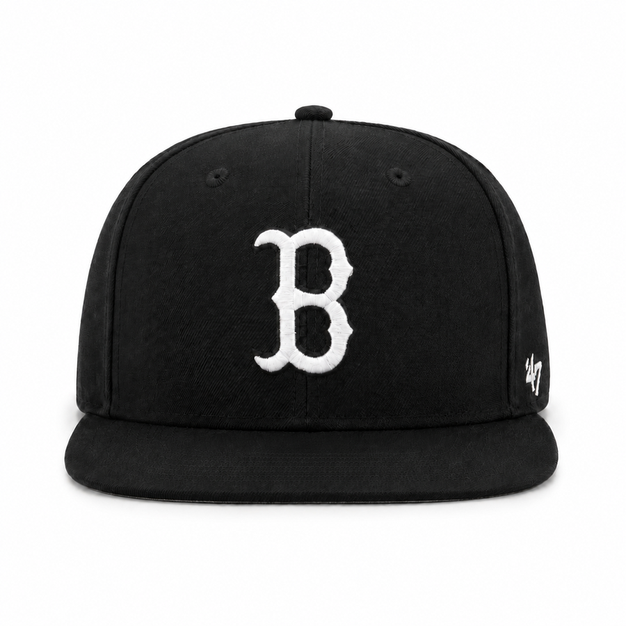 Boston Red Sox '47 Brand Captain Adjustable Snapback - Black