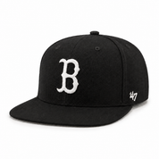 Boston Red Sox '47 Brand Captain Adjustable Snapback - Black