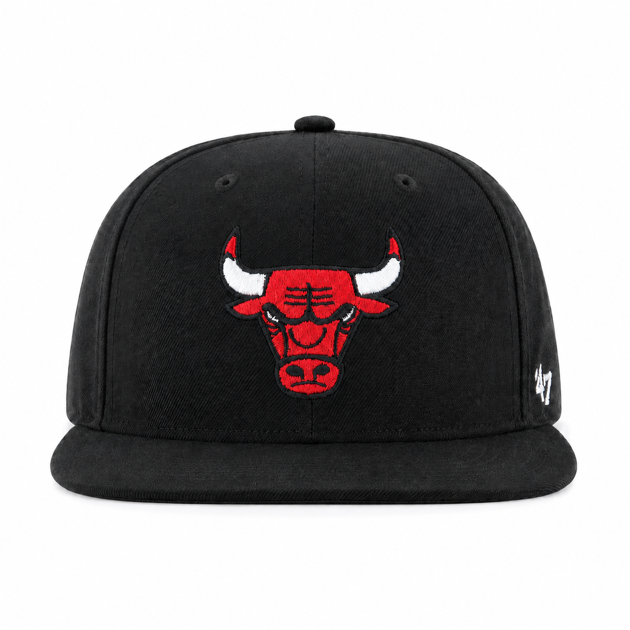 Chicago Bulls '47 Brand Captain Adjustable Snapback - Black
