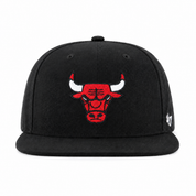 Chicago Bulls '47 Brand Captain Adjustable Snapback - Black