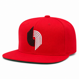 Portland Trail Blazers Red Mitchell & Ness Adjustable OG Snapback