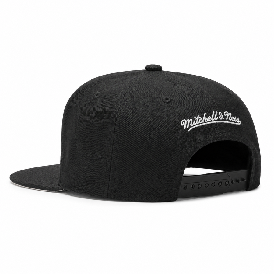 Portland Trail Blazers Black Mitchell & Ness Adjustable Original Fit Snapback - Product Image