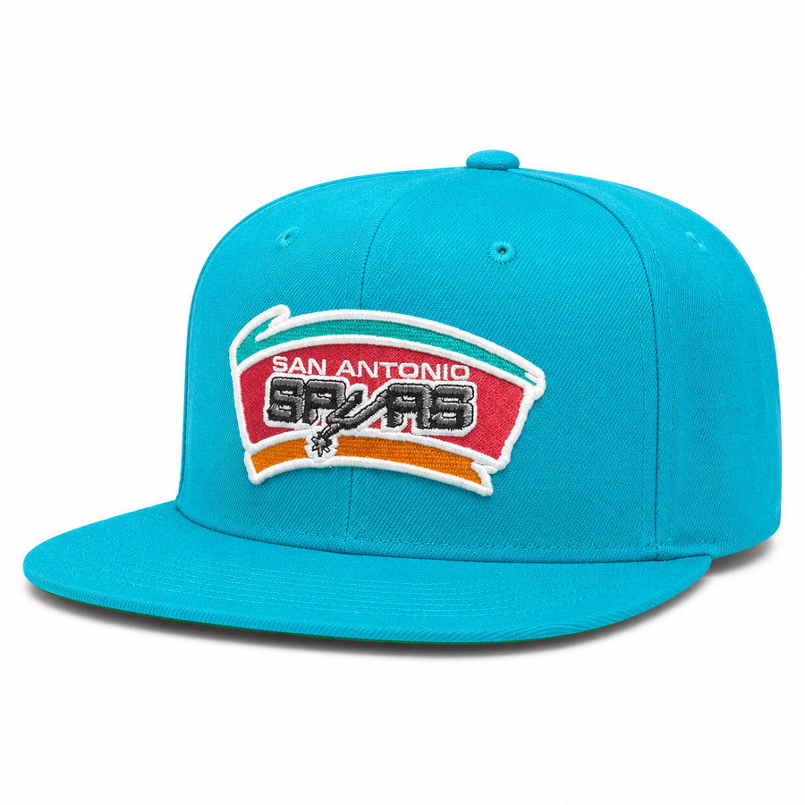 San Antonio Spurs Turquoise Mitchell & Ness Snapback - Product Image