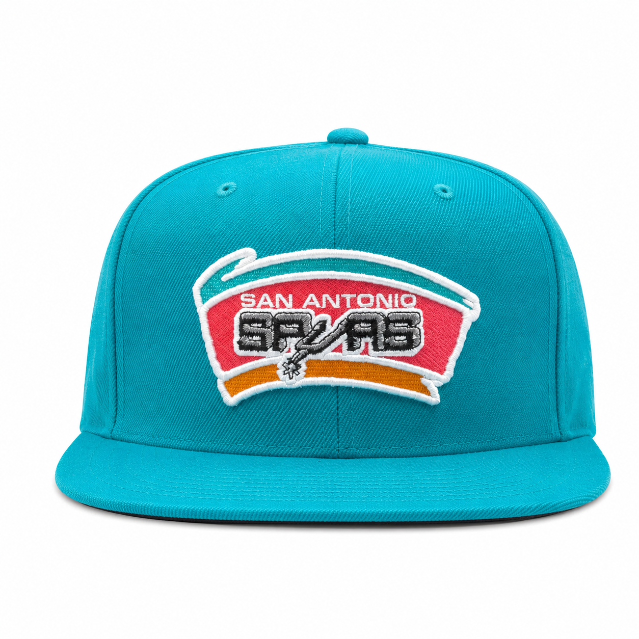 San Antonio Spurs Turquoise Mitchell & Ness Snapback - Product Image
