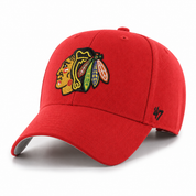 Chicago Blackhawks '47 Brand MVP Adjustable Baseball Cap - Red - Product Image