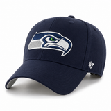 Seattle Seahawks '47 Brand MVP Adjustable Baseball Cap - Navy