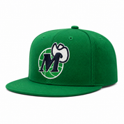 Dallas Mavericks Green Mitchell & Ness OG Adjustable Snapback Hat - Product Image