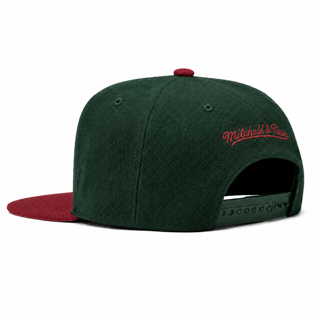 Seattle Sonics Dark Green/Maroon Mitchell & Ness OG Adjustable Snapback Hat - Product Image