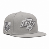 Los Angeles Kings '50th Anniversary' Silver Mitchell & Ness OG Adjustable Snapback Hat