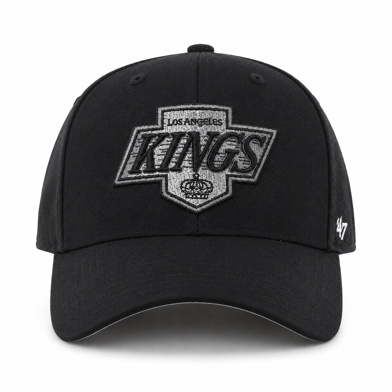 Los Angeles Kings '47 Brand MVP Adjustable Baseball Cap - Black - Product Image