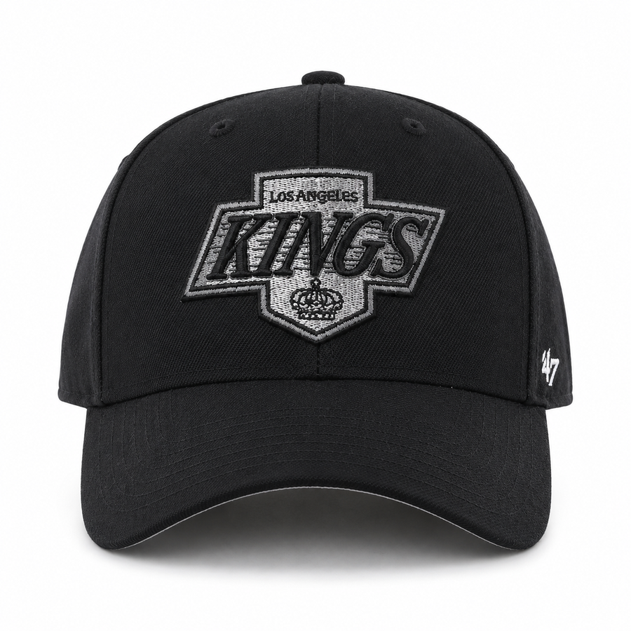 Los Angeles Kings '47 Brand MVP Adjustable Baseball Cap - Black - Product Image
