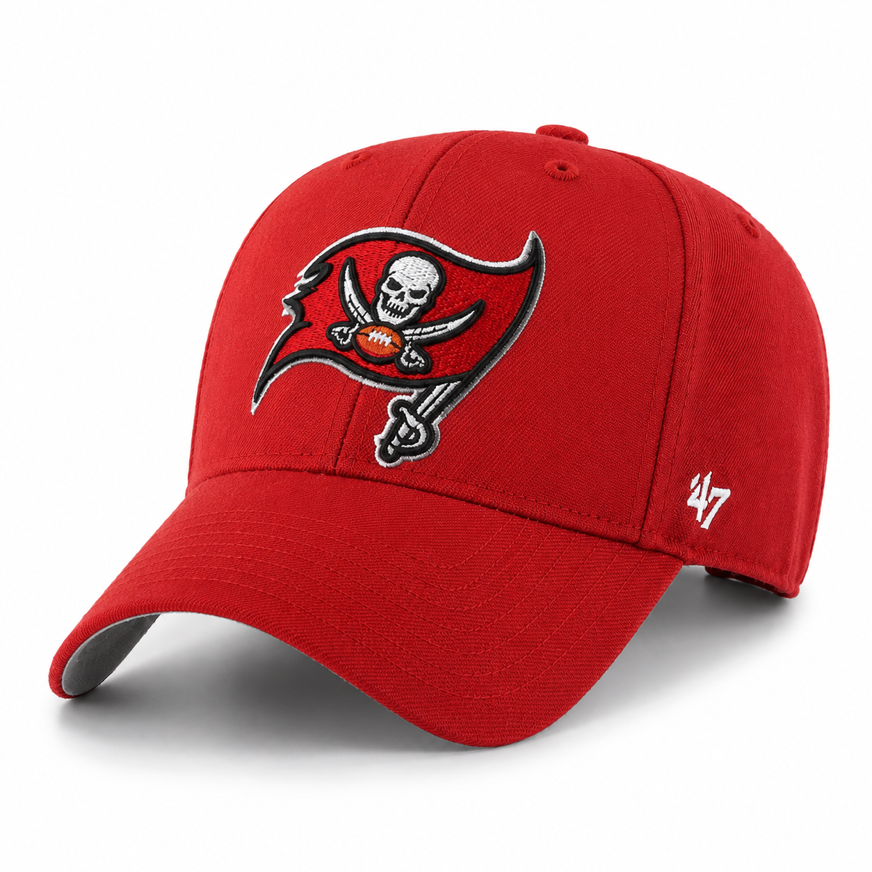 Tampa Bay Buccaneers '47 Brand MVP Adjustable Baseball Cap - Black - Product Image