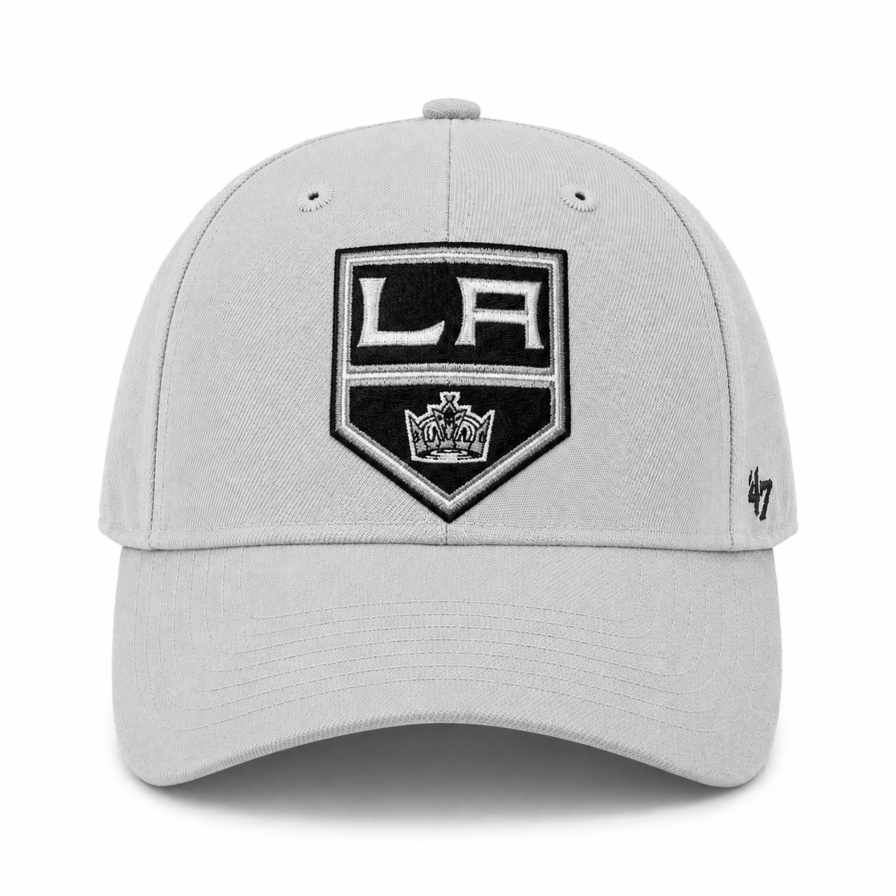 Los Angeles Kings '47 Brand MVP Adjustable Baseball Cap - Silver - Product Image