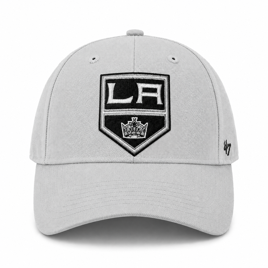 Los Angeles Kings '47 Brand MVP Adjustable Baseball Cap - Silver - Product Image
