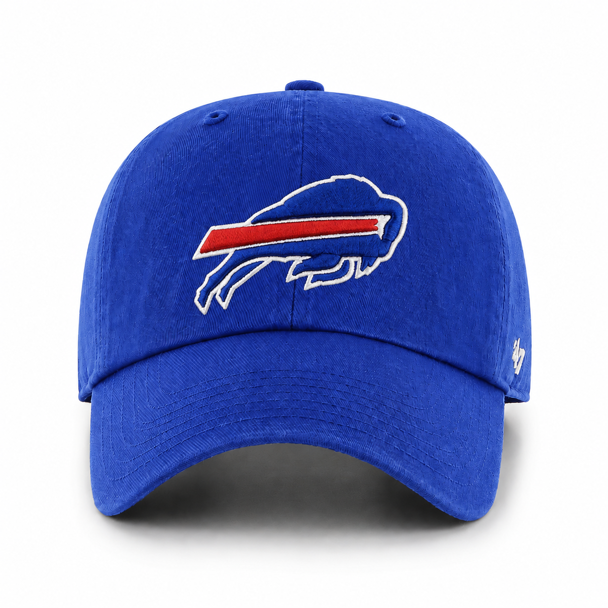 Buffalo Bills '47 Brand Clean Up Adjustable Dad Cap - Royal Blue - Product Image