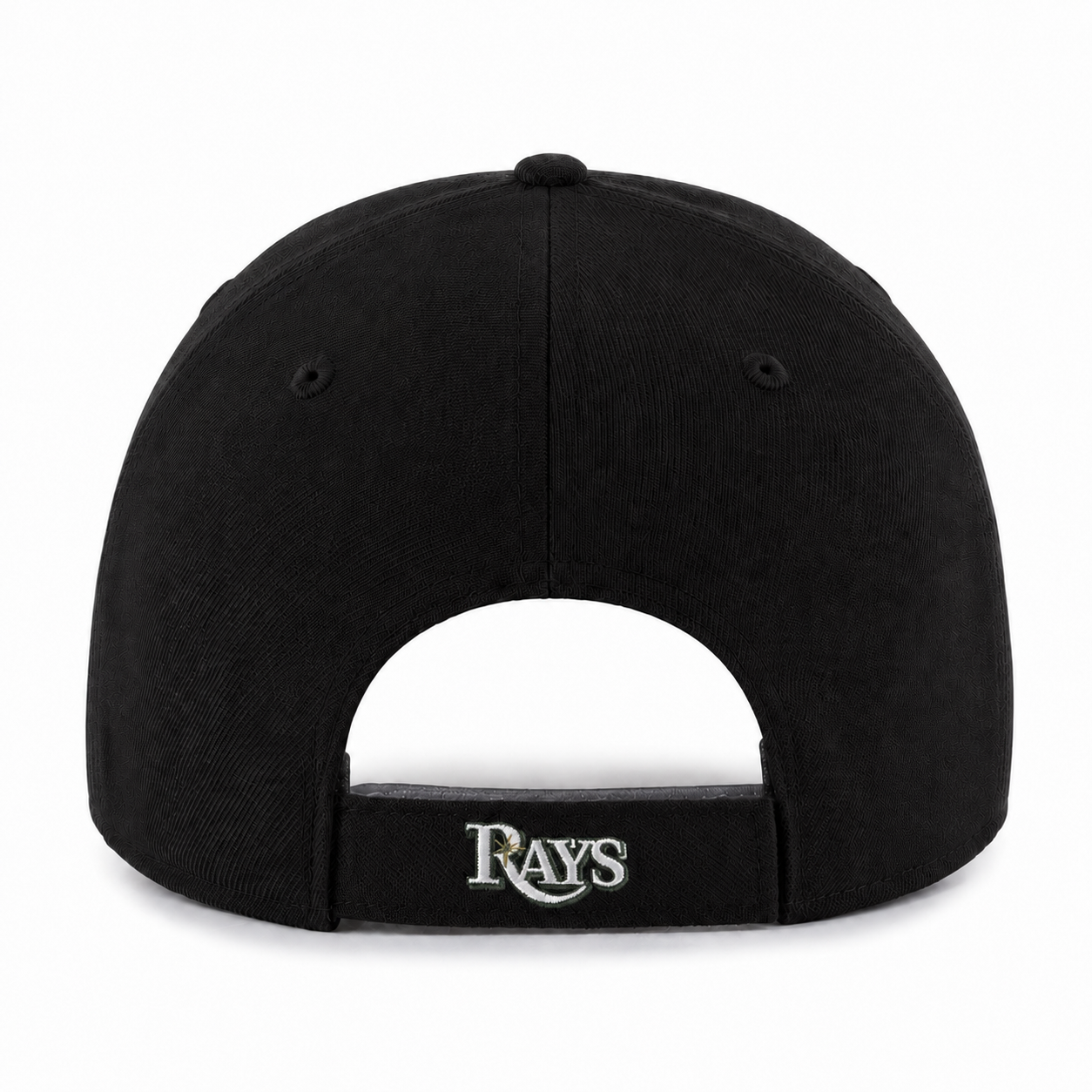 Tampa Bay Rays '47 Brand MVP Adjustable Baseball Cap - Black - Product Image
