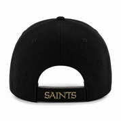 New Orleans Saints '47 Brand MVP Adjustable Baseball Cap - Black - Product Image