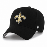 New Orleans Saints '47 Brand MVP Adjustable Baseball Cap - Black