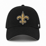 New Orleans Saints '47 Brand MVP Adjustable Baseball Cap - Black - Product Image