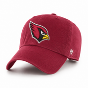 Arizona Cardinals '47 Brand Clean Up Adjustable Dad Cap - Cardinal Red - Product Image