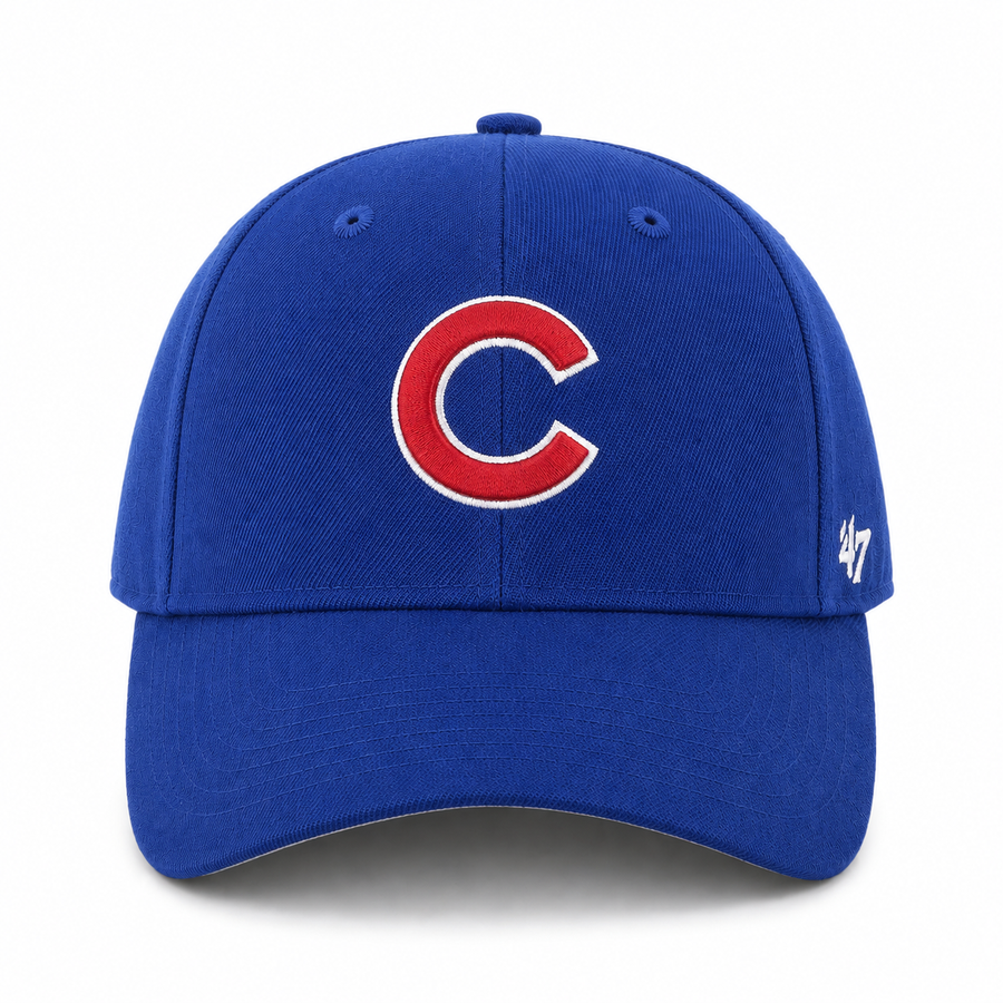 Chicago Cubs '47 Brand MVP Adjustable Baseball Cap - Royal Blue - Product Image