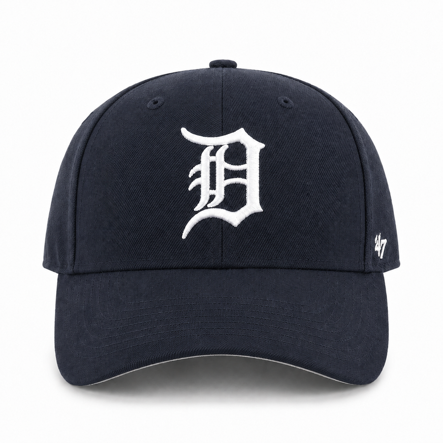 Detroit Tigers '47 Brand MVP Adjustable Baseball Cap - Navy - Product Image