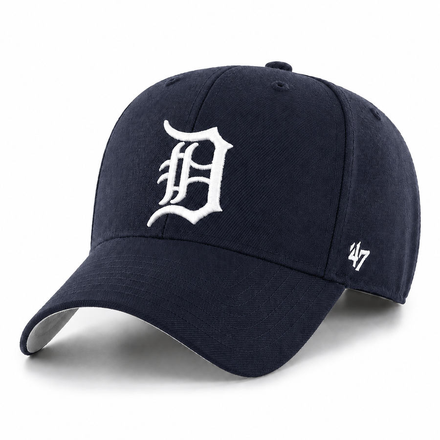 Detroit Tigers '47 Brand MVP Adjustable Baseball Cap - Navy - Product Image