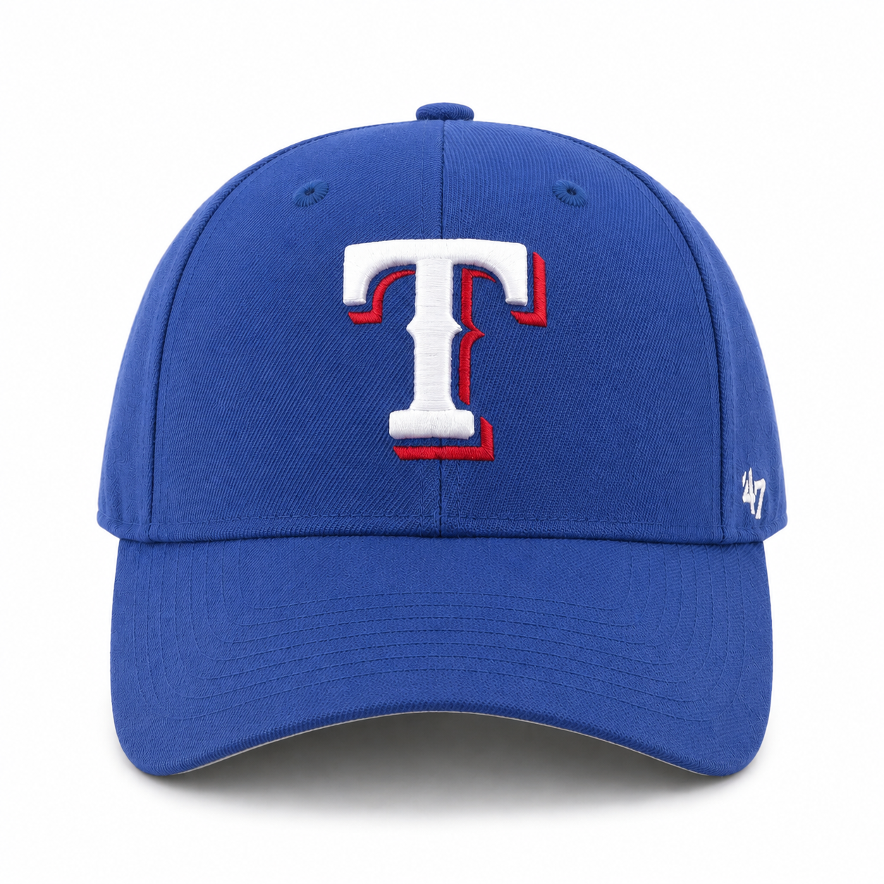 Texas Rangers '47 Brand MVP Adjustable Baseball Cap - Blue - Product Image