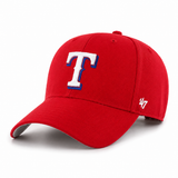 Texas Rangers '47 Brand MVP Adjustable Baseball Cap - Red