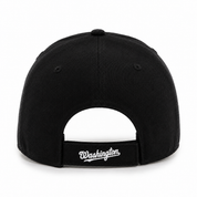 Washington Nationals '47 Brand MVP Adjustable Baseball Cap - Black - Product Image