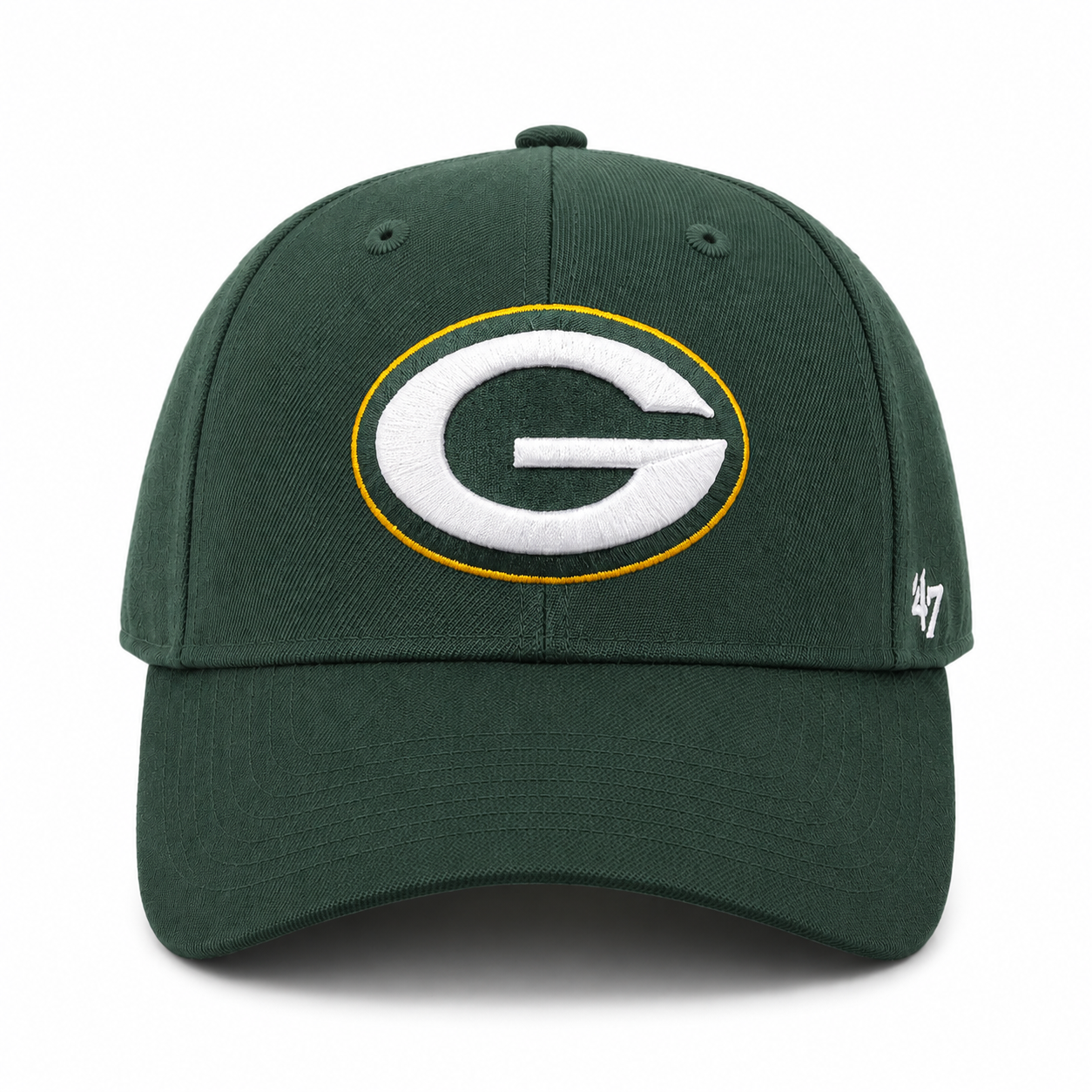 Green Bay Packers '47 Brand MVP Adjustable Baseball Cap - Green - Product Image