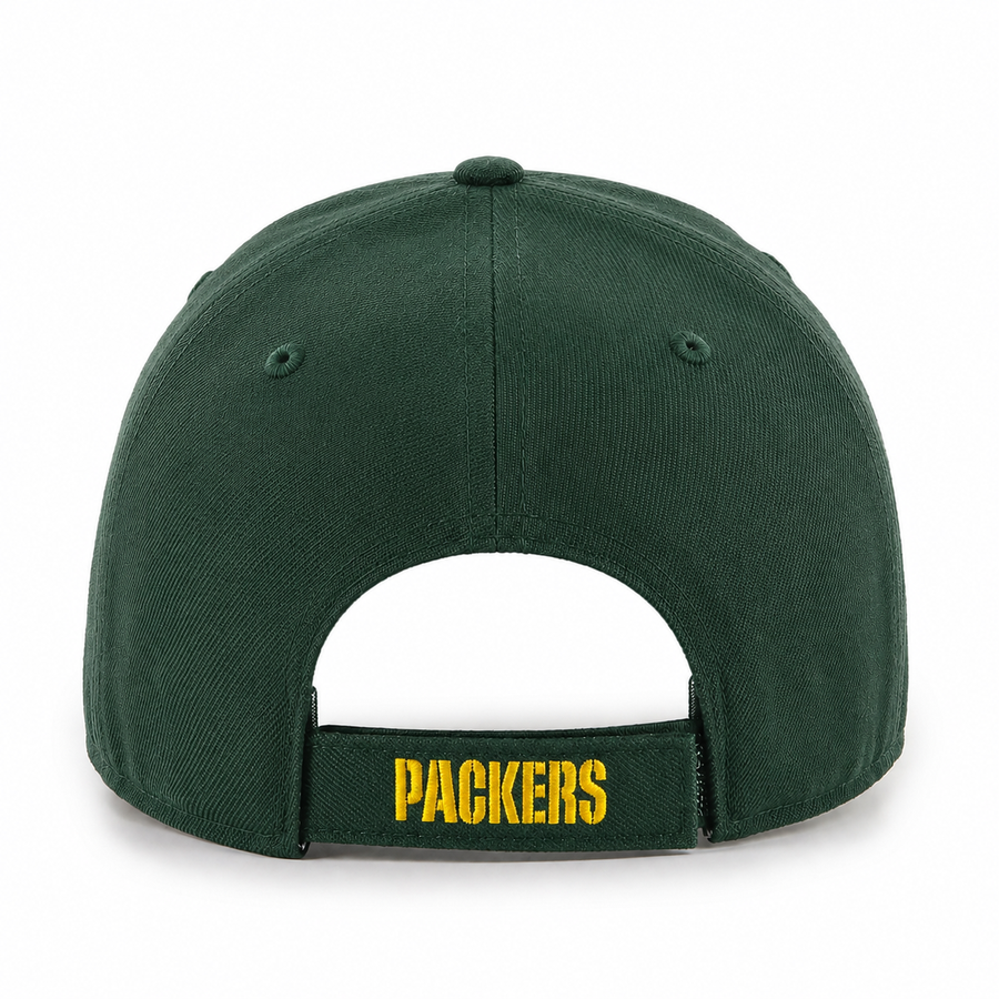 Green Bay Packers '47 Brand MVP Adjustable Baseball Cap - Green - Product Image