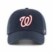 Washington Nationals '47 Brand Clean Up Adjustable Dad Cap - Navy - Product Image