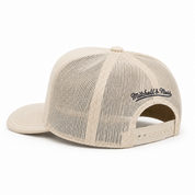 New York Yankees Evergreen Creme Mitchell & Ness Pro Pinch Adjustable Trucker Snapback - Product Image