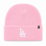 Los Angeles Dodgers '47 Brand Cuff Knit Beanie - Light Pink